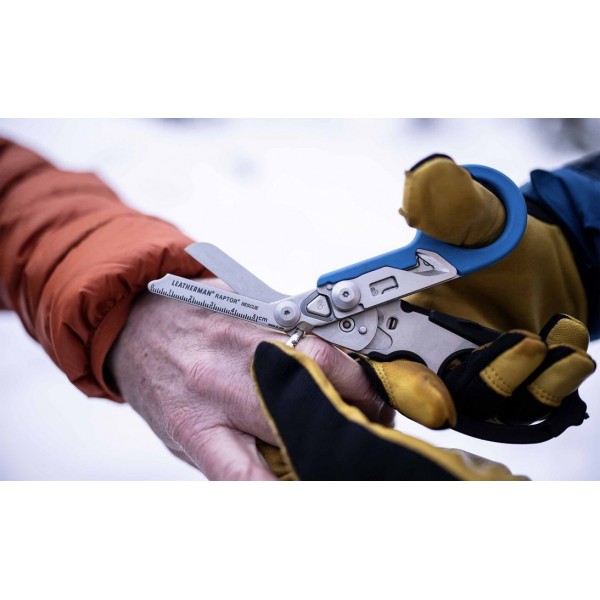 Ножницы Leatherman Raptor Rescue Blue/Black, utility чехол (833064)