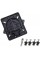 Поворотная пластина OceanSouth TITAN SWIVEL комплект, пластик (MA 765-1)