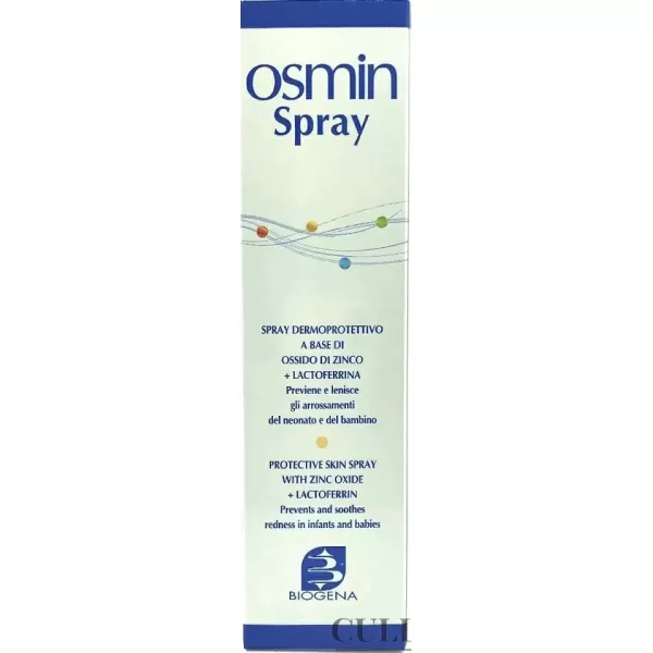 Спрей от потницы и опрелостей (Zinc+Lactoferrin) / Osmin SPRAY / Biogena