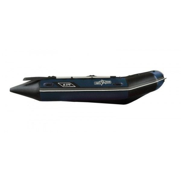 Синяя надувная лодка AquaStar K-370