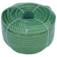 Мотузка Weekender 30 м 8 мм зелена, поліестер (twisted rope 8х30 g)