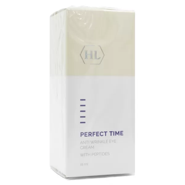 Крем для век c липопептидами / PERFECT TIME ANTI WRINKLE EYE CREAM / Holy Land