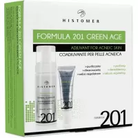 Набор GREEN AGE - Комплексный уход для кожи с акне / Formula 201 Green Age Complete Acne Kit / Histomer