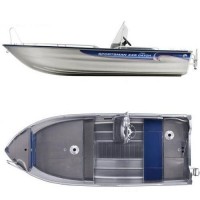 Алюмінієвий човен Linder 445 SPORTSMAN CATCH