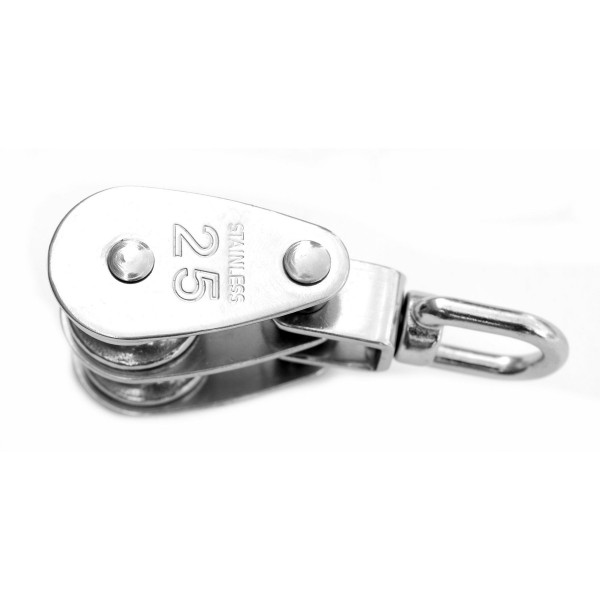 Двойной роликовый блок ZEL с вертлюгом 25mm (ZEL 34)