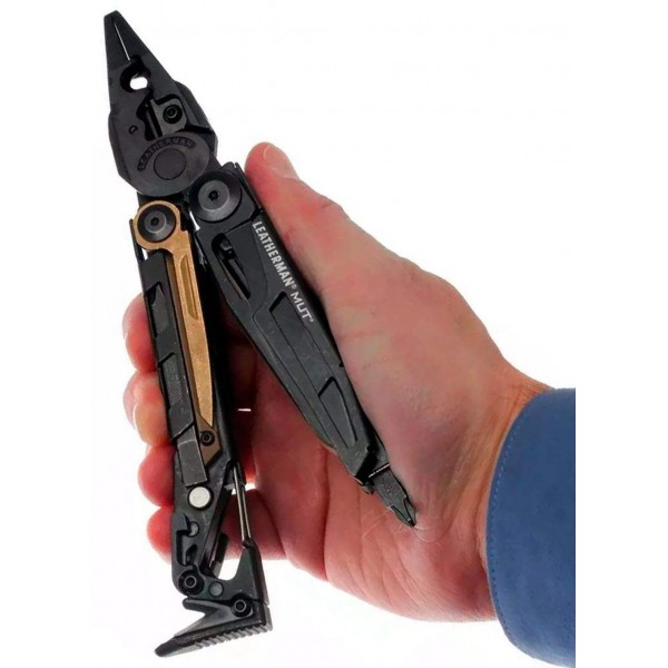 Мультитул Leatherman MUT EOD Black, чехол Molle оливковый, картонная коробка (833119)