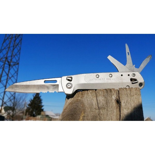 Нож-мультитул Leatherman Free K2x Silver (832654)