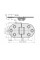 Петля RYE STAMPED HINGES 71х38mm (HF05-262)