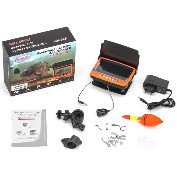 Подводная камера Fisher CR110-7HBS camera new кабель 15 м