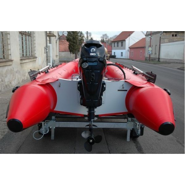 Надувная лодка Adventure Master II М-470 — красная