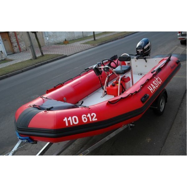 Надувная лодка Adventure Master II М-470 — красная
