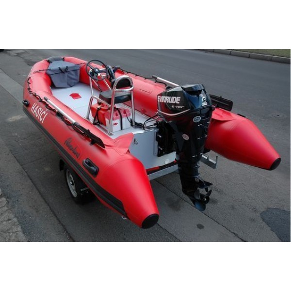 Надувная лодка Adventure Master II М-470 — красная