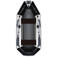 Надувний човен AquaStar В-290-WOD (білий)