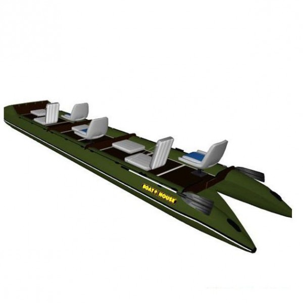 Boathouse Fisher 710B — надувная лодка для рыбалки