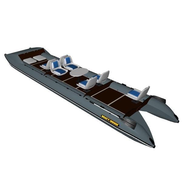 Надувная лодка Boathouse Sea Fisher SF750A — идеальная для рыбалки
