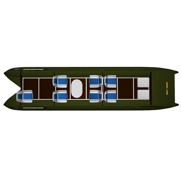 Надувная лодка Boathouse Sea Fisher SF750A — идеальная для рыбалки