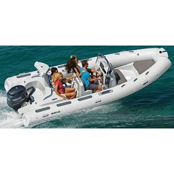 Надувная лодка Brig Eagle E580L (белая) — компактная и надёжная