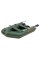 Надувная лодка Колибри КМ-245 (Kolibri KM-245): моторная без настила, зелёная