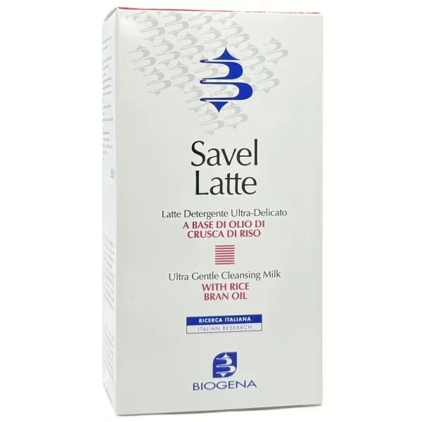 Молочко очищающее с рисовыми отрубями / SAVEL LATTE / Biogena