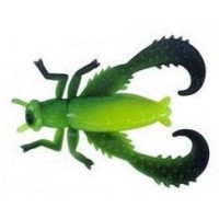 Силікон Big Bite Baits Bug Series Cricket Black/Opaque Chart 10 шт (1838.02.03)
