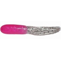 Силікон Big Bite Baits Crappie Tube 1.5" Pink / Clear Sparkle 10 шт (1838.01.99)