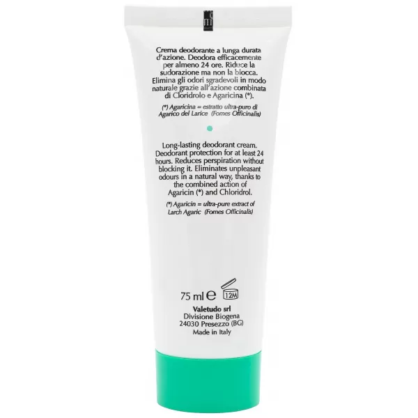 Крем антиперспирант-дезодорант / LARIS CREMA / Biogena