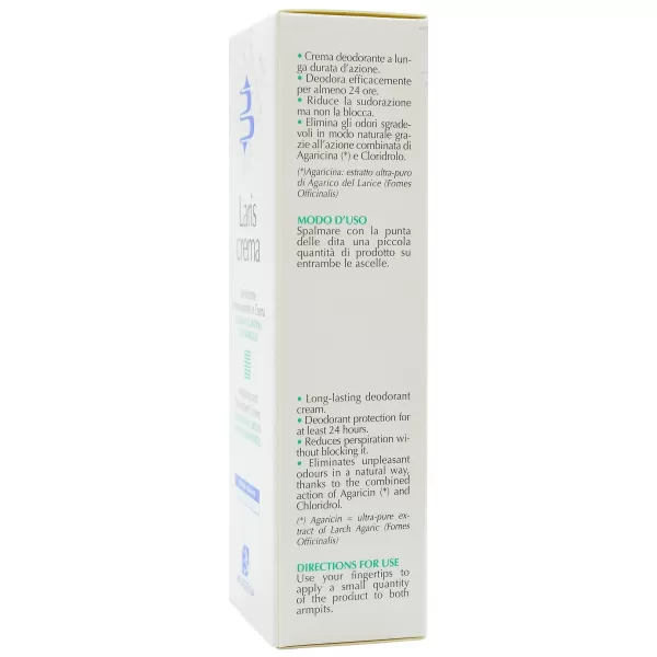 Крем антиперспирант-дезодорант / LARIS CREMA / Biogena