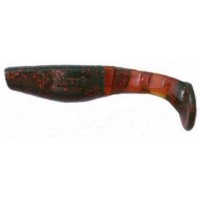 Виброхвост Manns Predator 3 RFMO машинное масло, красные блестки М-066-RFMO