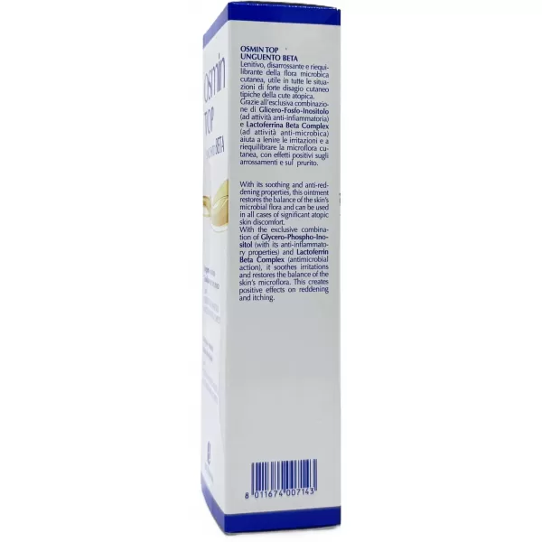 Мазь нормализующая микробиом кожи / Osmin Top Unguento Beta / Biogena