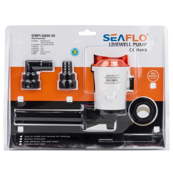 Аэратор горизонтальный Seaflo (SFBP1-G600-05)