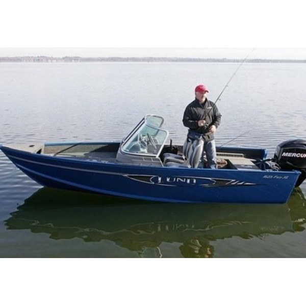 Алюминиевая лодка Lund 1625 Fury XL Sport, Mercury F60ELPT