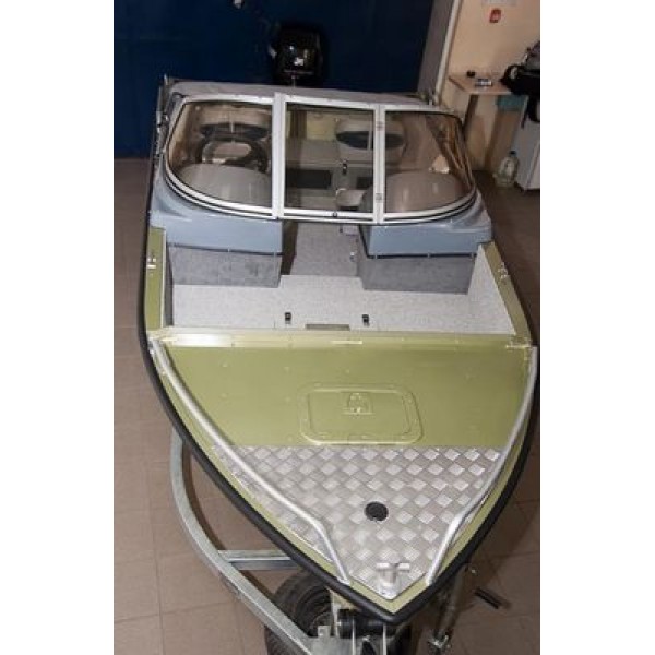 Алюминиевая лодка Runner Sport 430WTF (All Fish)