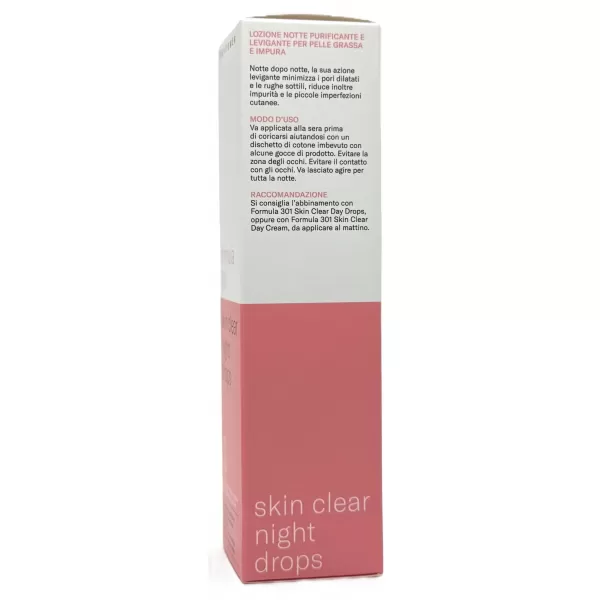 Ночной лосьон для жирной кожи SKIN CLEAR / 301 SKIN CLEAR NIGHT DROPS / Histomer