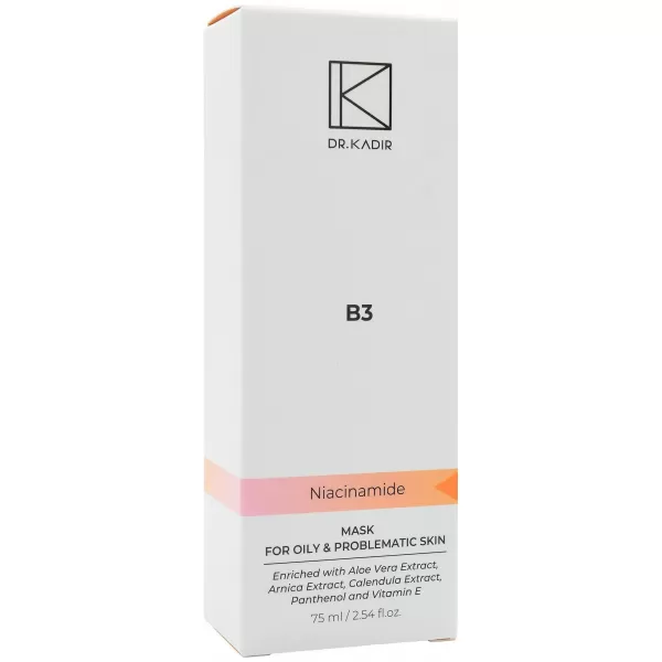 Маска для жирной и проблемной кожи В3 / B3 Mask For Oily And Problematic Skin / Dr.Kadir