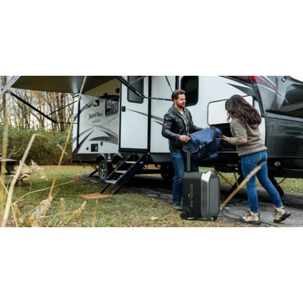 Комплект энергонезависимости EcoFlow PowerStream – микроинвертор 800W + зарядная станция Delta Pro