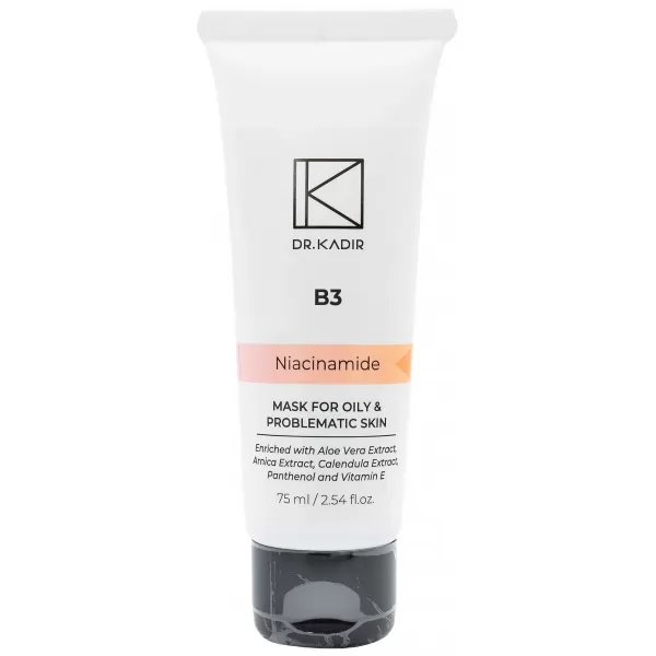 Маска для жирной и проблемной кожи В3 / B3 Mask For Oily And Problematic Skin / Dr.Kadir