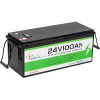 Літій-ферумний акумулятор з екраном Weekender LIFEPO4 24V 100Ah