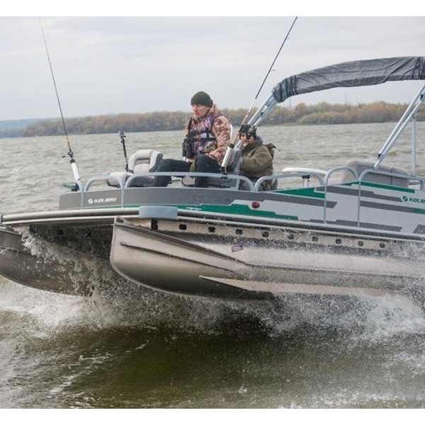 Понтонный катер Kolibri P-600F Fishing: надёжная лодка для рыбалки