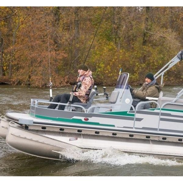 Понтонный катер Kolibri P-600F Fishing: надёжная лодка для рыбалки