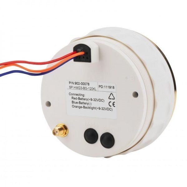 GPS спидометр ECMS черный HMG3-BG-120KL (902-00078)