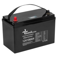 Акумулятор літій-ферумний Weekender 100Ah 12V LiFePO4 + зарядка 12V 10A (12V100Ah LiFeP04 new)