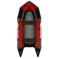 Надувний човен AquaStar C-360-WOD (червоний)