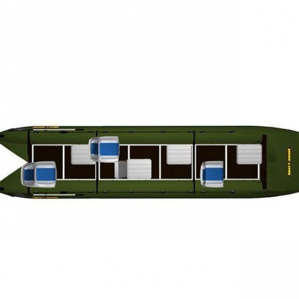 Boathouse Fisher 650B — Надувная лодка для рыбалки