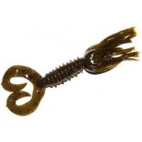 Силикон Big Bite Baits Double Tail Skirted Grub 5" Green Pumpkin 8 шт (1838.01.10)