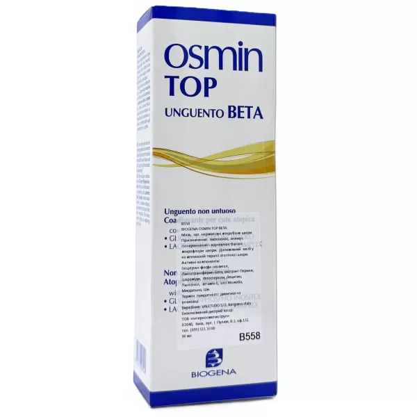 Мазь нормализующая микробиом кожи / Osmin Top Unguento Beta / Biogena