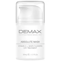 Мультивітамінна маска для періорбітальної зони «Вітамін С та білі квіти» / Demax