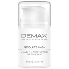 Мультивітамінна маска для періорбітальної зони «Вітамін С та білі квіти» / Demax