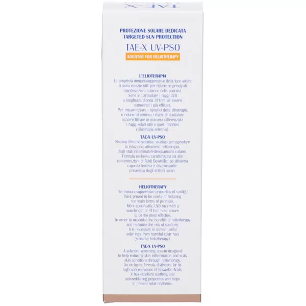 Солнцезащитный крем для кожи с псориазом / TAE X UV-PSO SPF 10 / Biogena