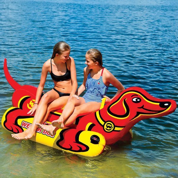 Буксируемый аттракцион (плюшка) WOW Weiner Dog 2 Towable (19-1000)