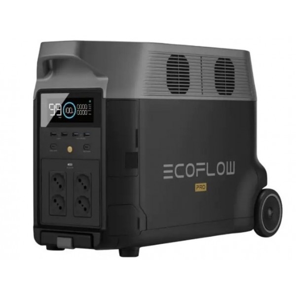 Комплект энергонезависимости EcoFlow PowerStream – микроинвертор 800W + зарядная станция Delta Pro + 2 x 400W стационарные солнечные панели